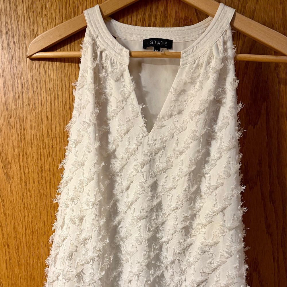 NWOT 1.State White Top